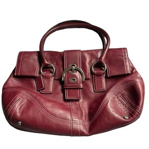 Coach Vintage Soho Leather Flap Bag